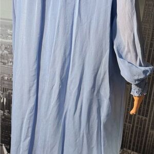 & Other Stories Light Blue Long Sleeve Dress
